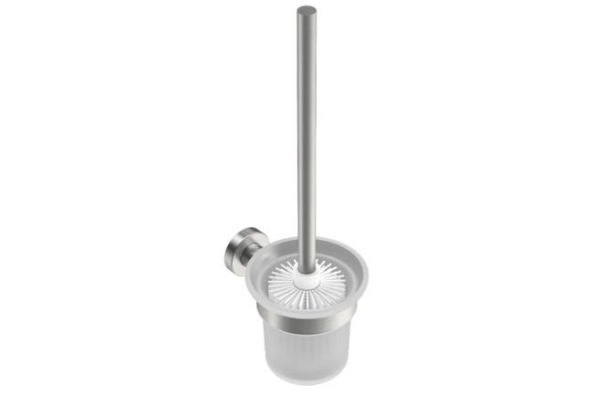Toilet Brush and Holder 4838 - Brushed Stainless Steel - Bathroom Butler bathroom accessories