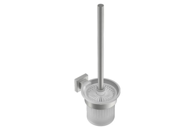 Toilet Brush and Holder 8538 - Brushed Stainless Steel - Bathroom Butler bathroom accessories