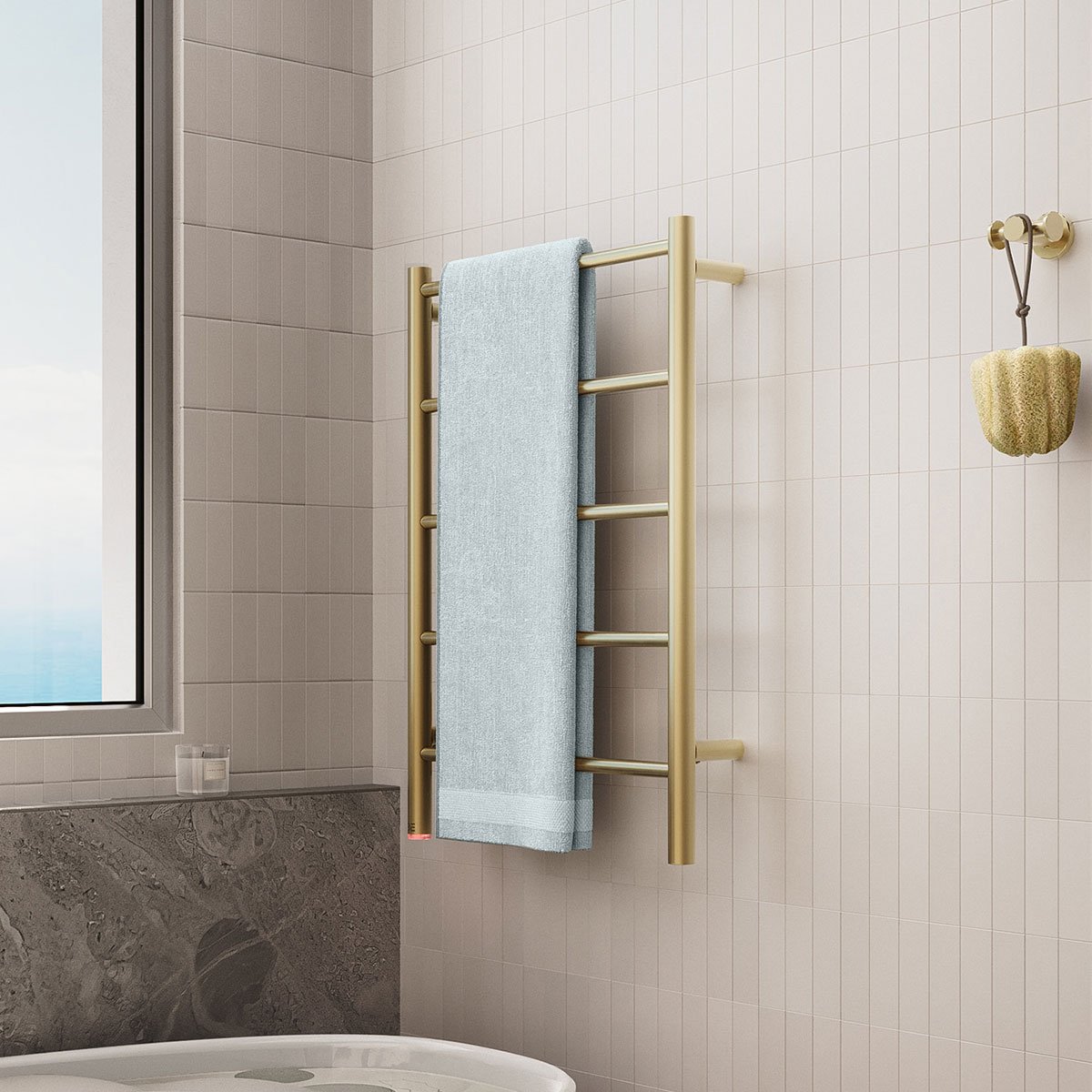 5 Differences Between Heated Towel Racks and Towel Warmers - Bathroom ...