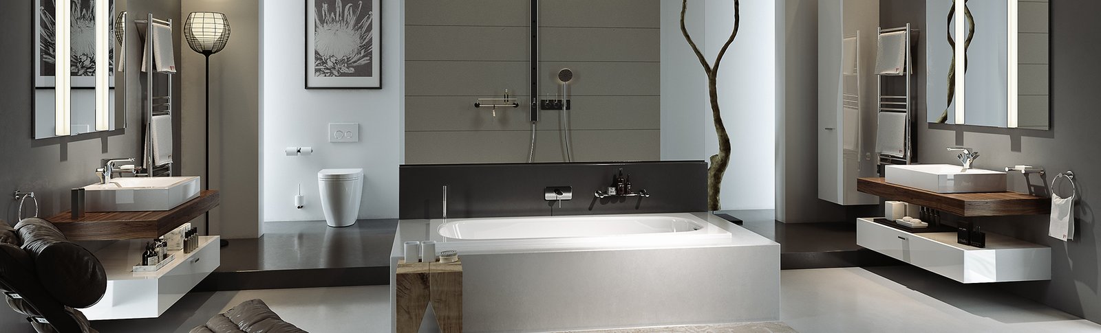 Bathroom Butler bathroom accessories and heated towel rails from stainless steel