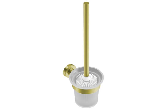Toilet brush and holder 4638 – Champagne Gold - Bathroom Butler bathroom accessories
