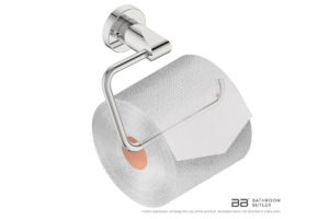 Paper Holder Type 8202 showing artists impression of a toilet roll